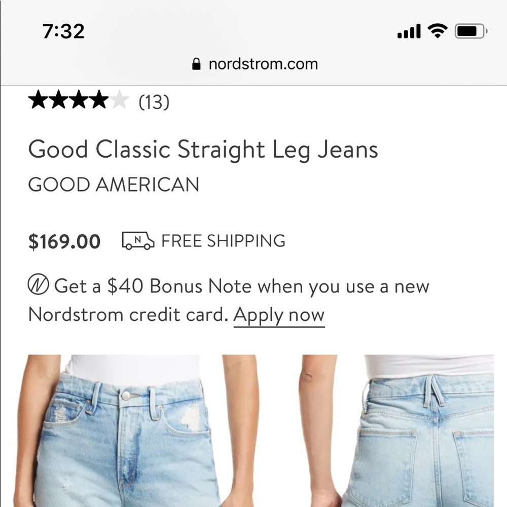 Good American jeans size 4 / 27